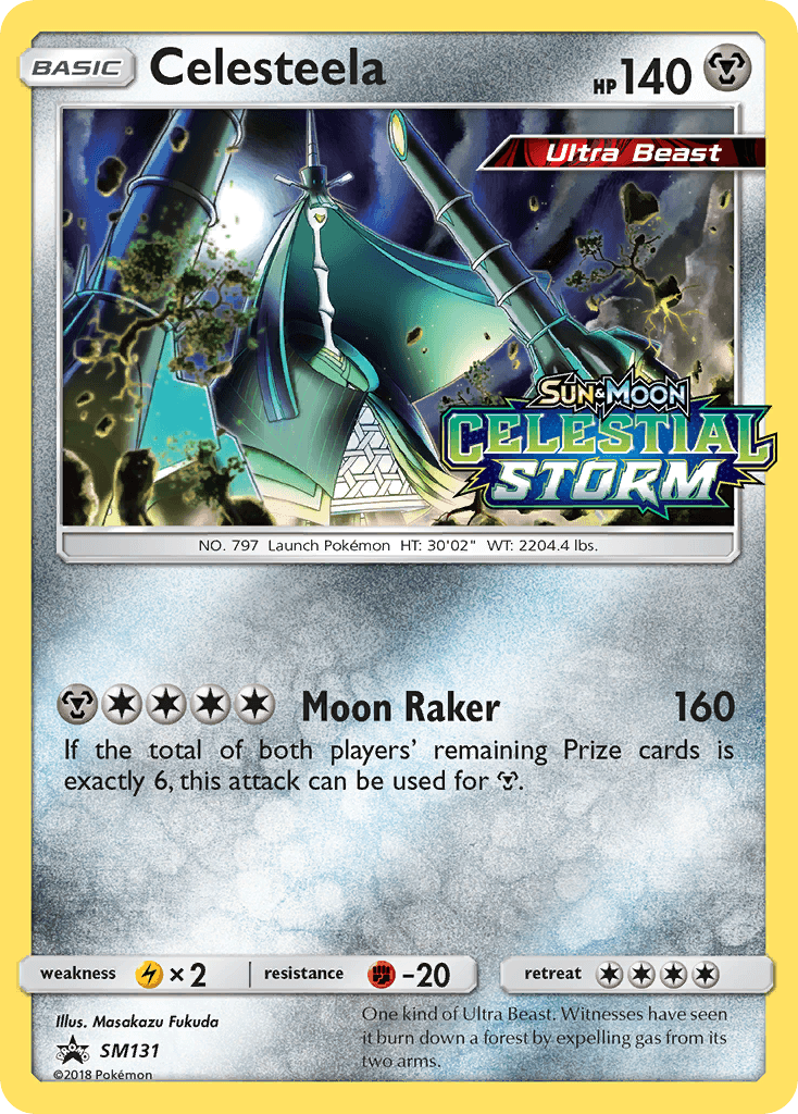 Celesteela SM Black Star Promos card