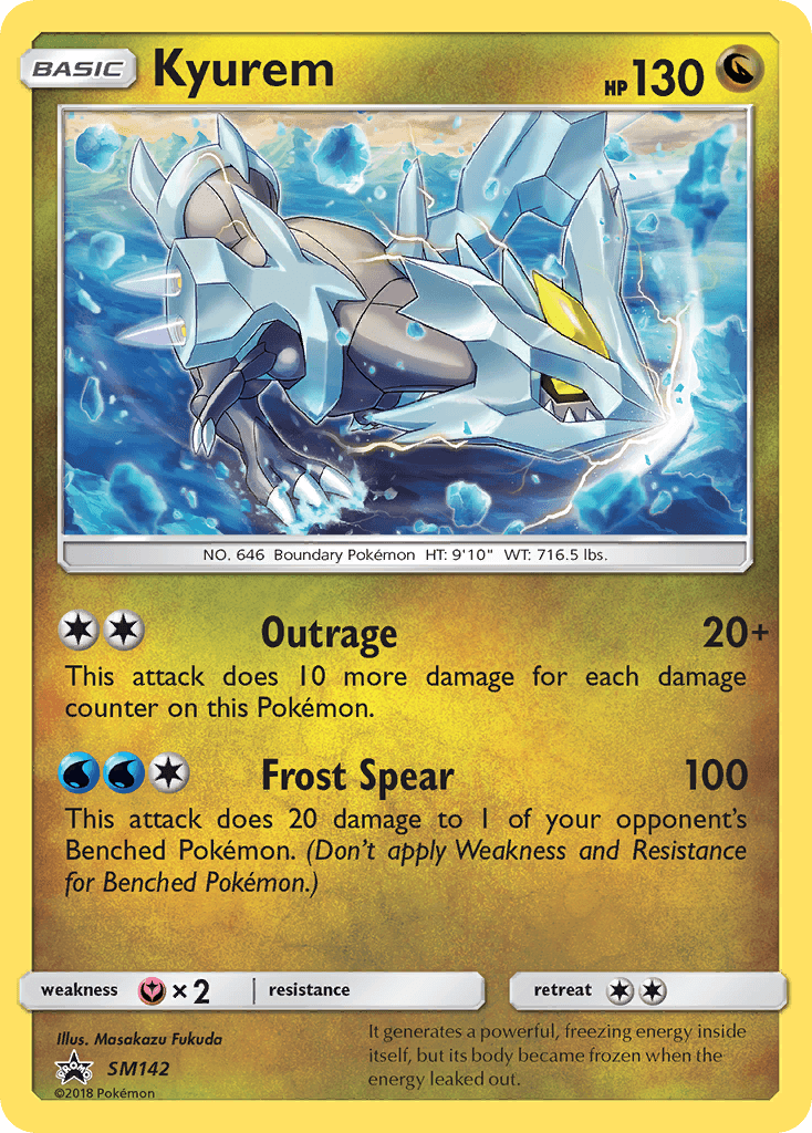 Kyurem SM Black Star Promos card