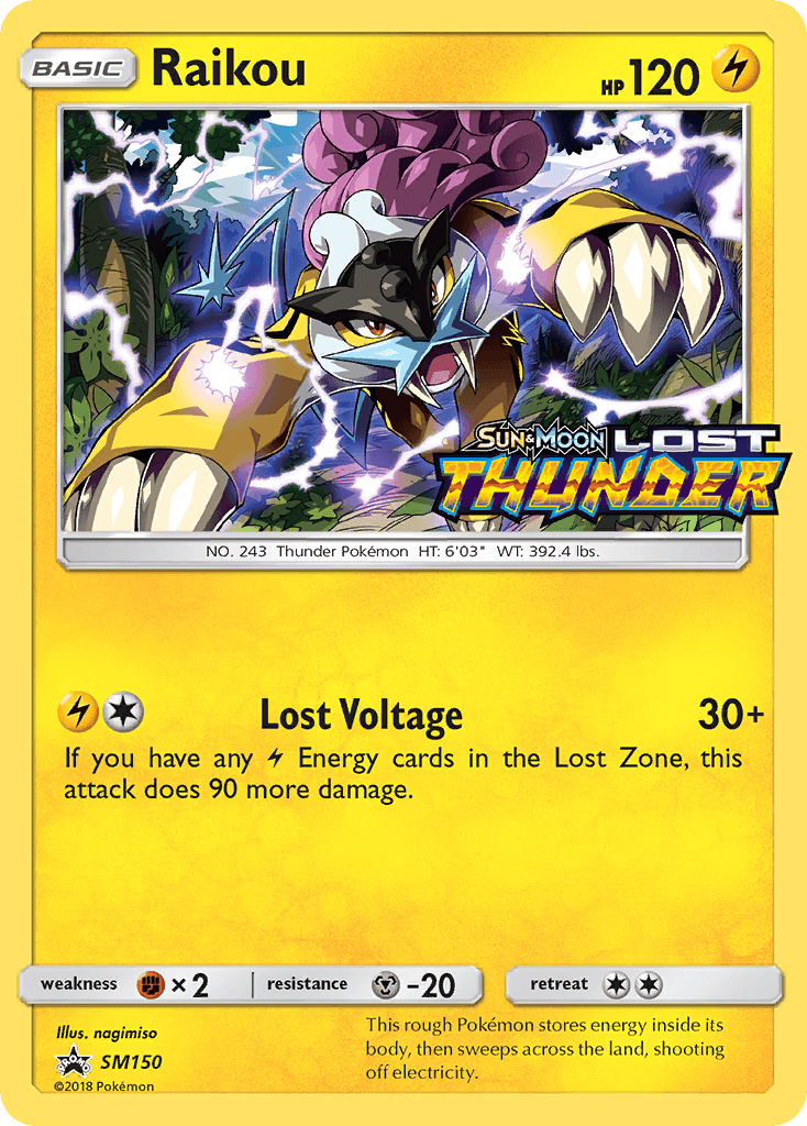 Raikou SM Black Star Promos card