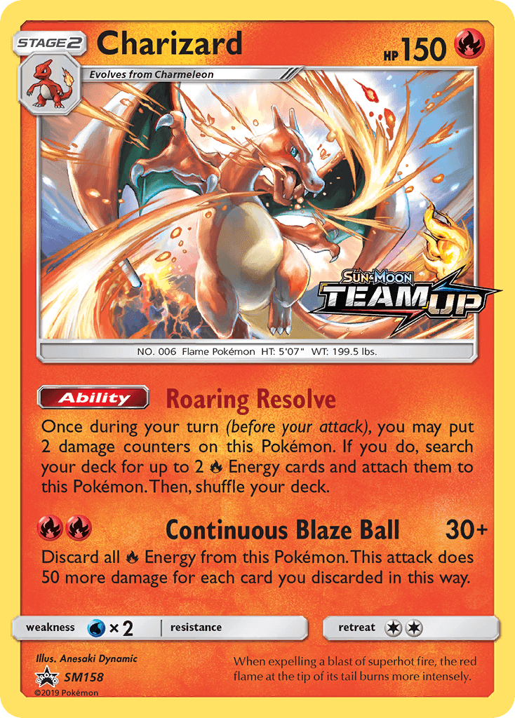Charizard SM Black Star Promos card
