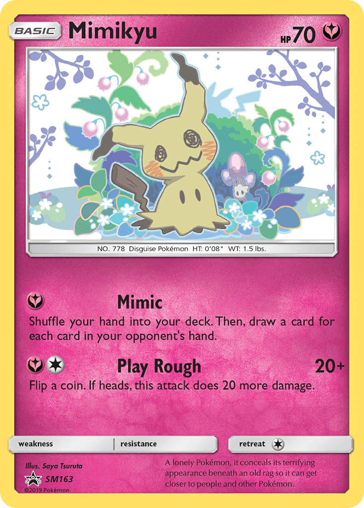 Mimikyu SM Black Star Promos card