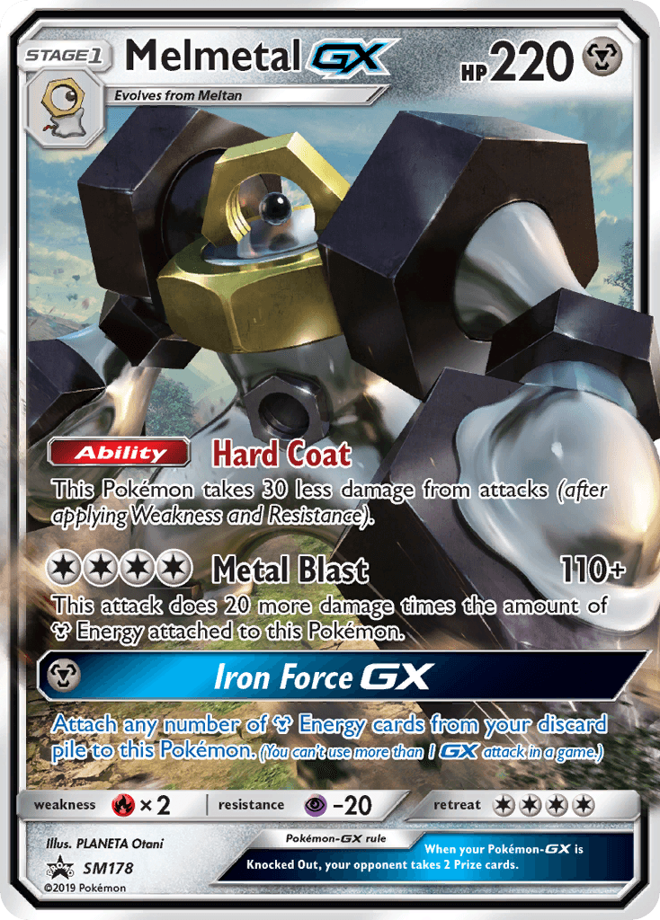Melmetal-GX SM Black Star Promos card