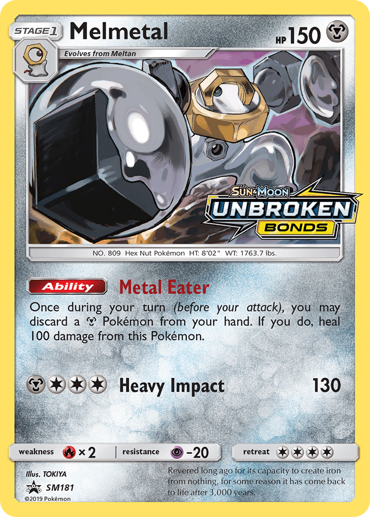 Melmetal SM Black Star Promos card