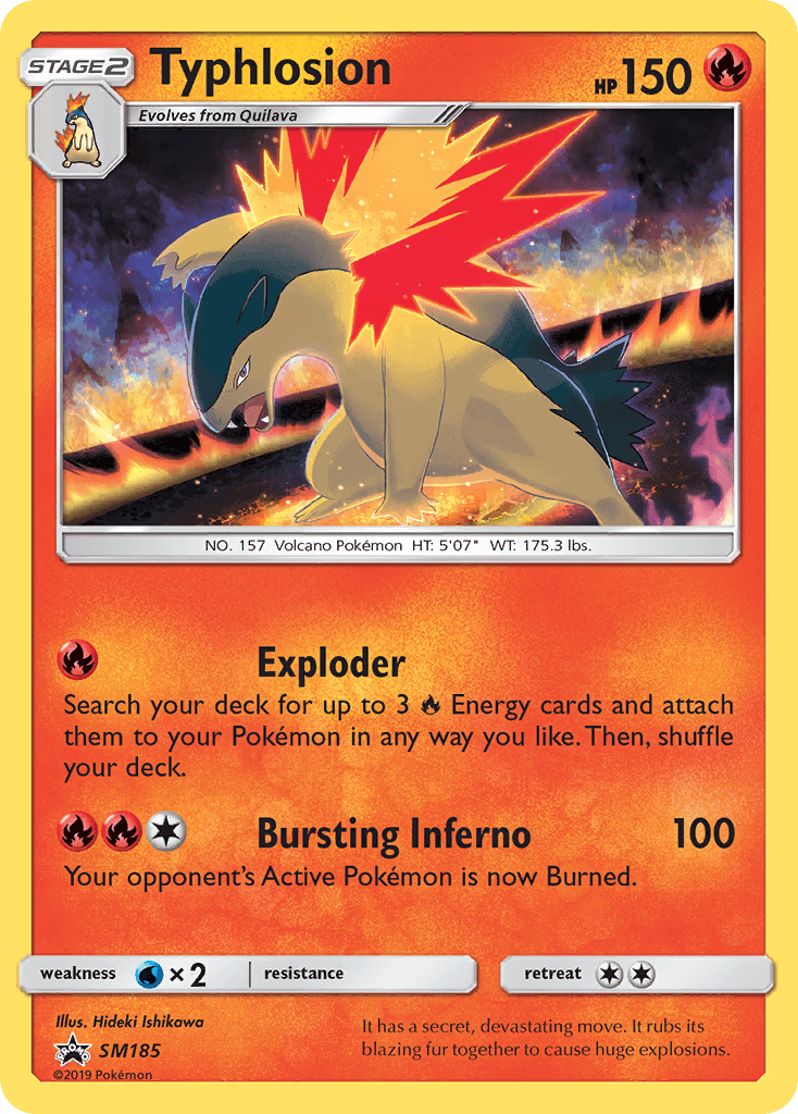 Typhlosion SM Black Star Promos card