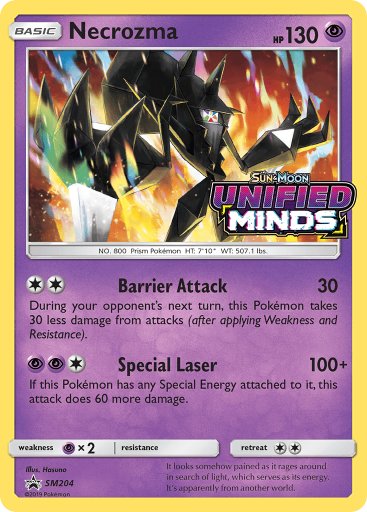 Necrozma SM Black Star Promos card