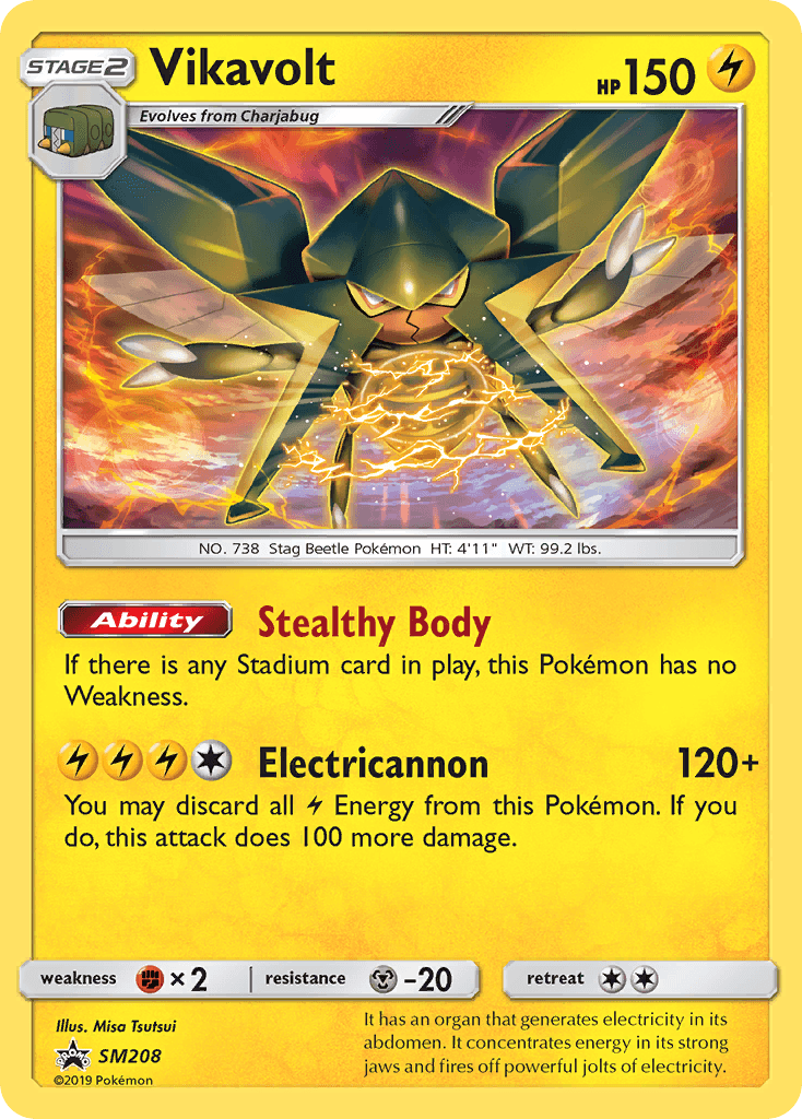 Vikavolt SM Black Star Promos card