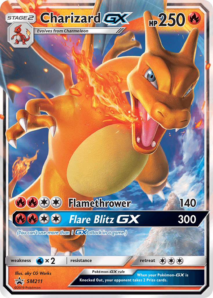 Charizard-GX SM Black Star Promos card