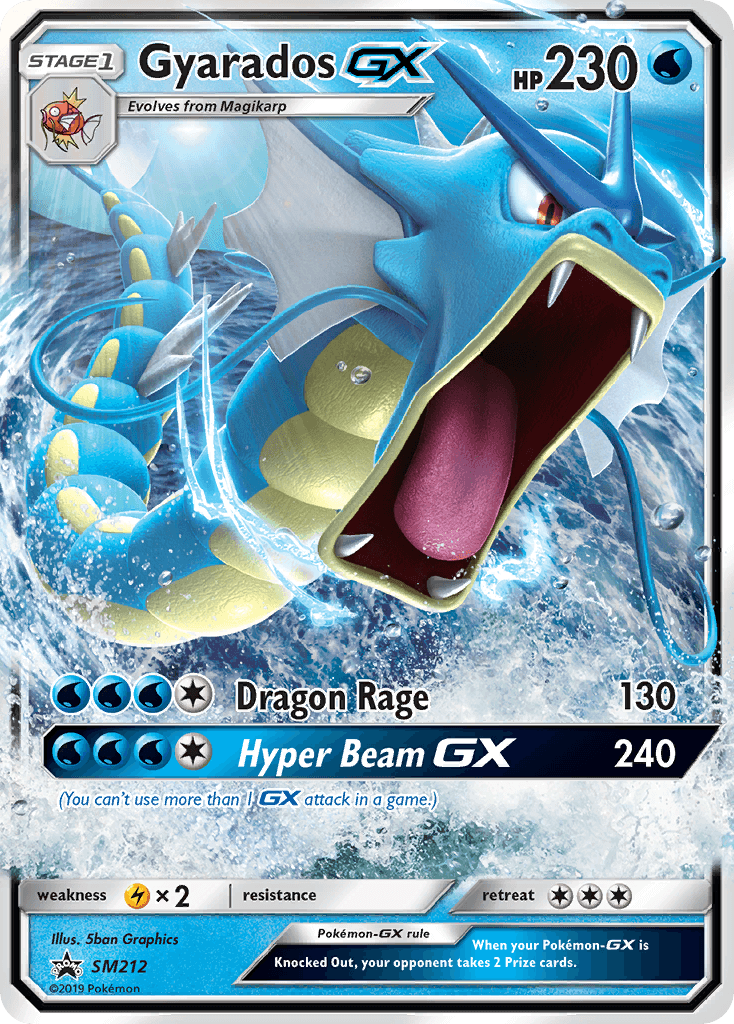 Gyarados-GX SM Black Star Promos card