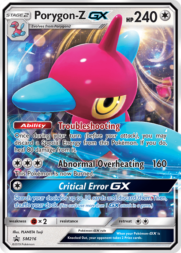 Porygon-Z-GX SM Black Star Promos card