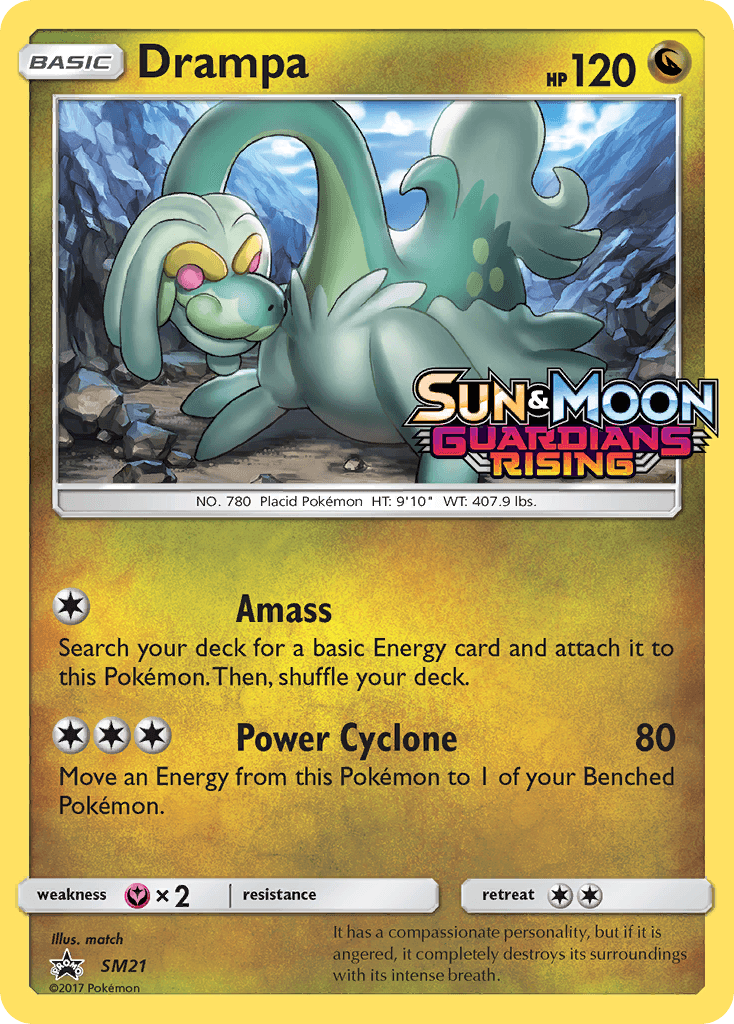 Drampa SM Black Star Promos card