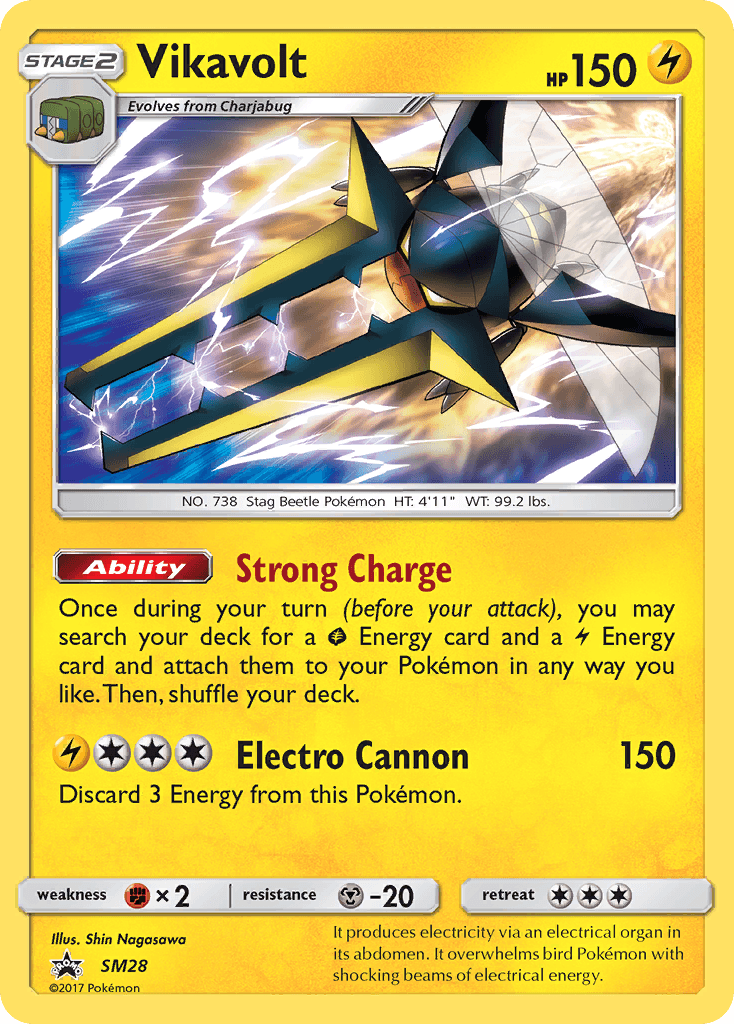 Vikavolt SM Black Star Promos card