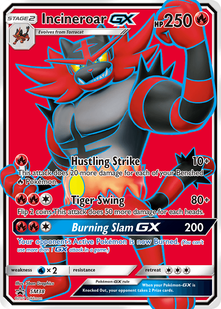 Incineroar-GX SM Black Star Promos card