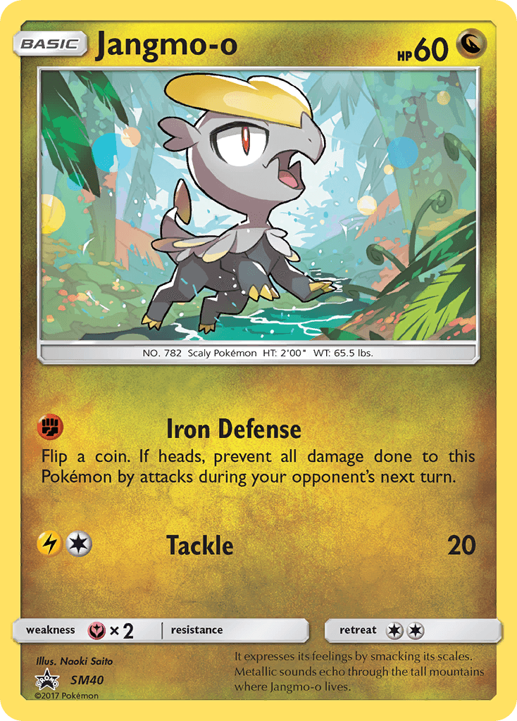 Jangmo-o SM Black Star Promos card
