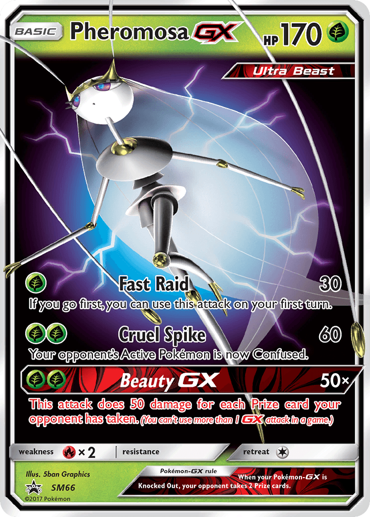 Pheromosa-GX SM Black Star Promos card