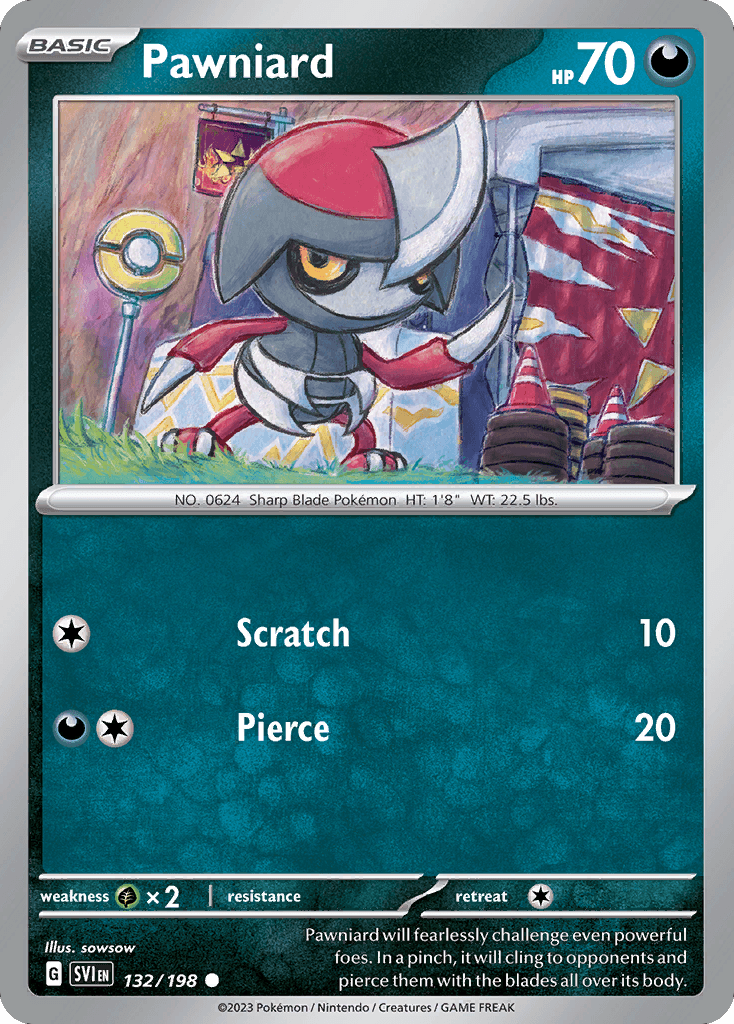 Pawniard Scarlet & Violet card