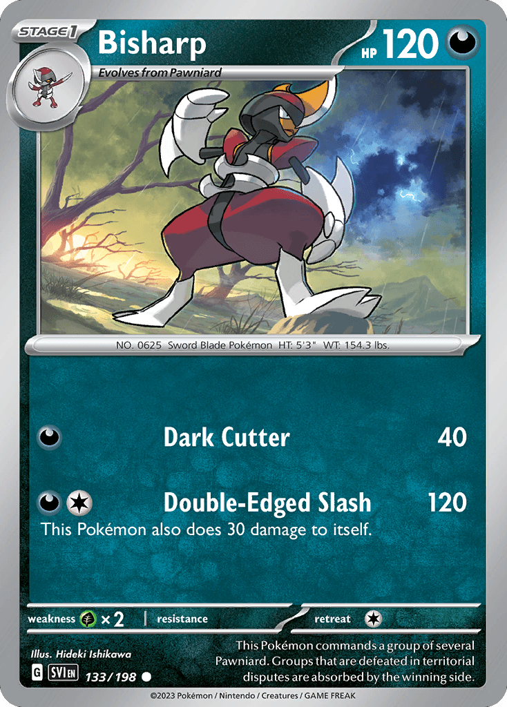 Bisharp Scarlet & Violet card