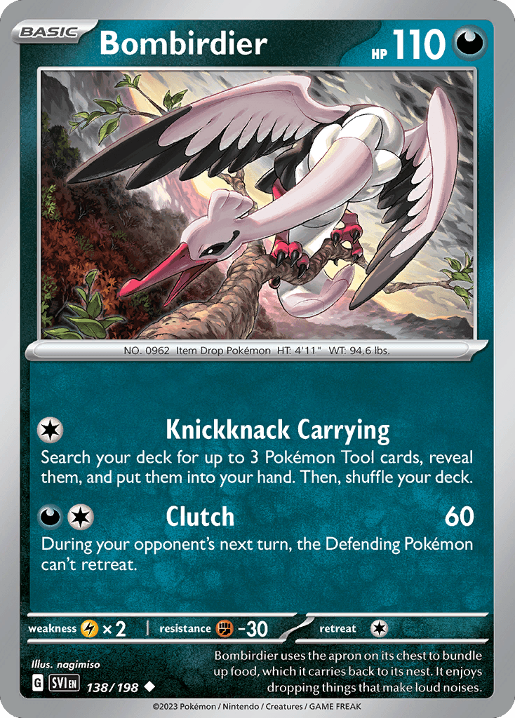 Bombirdier Scarlet & Violet card