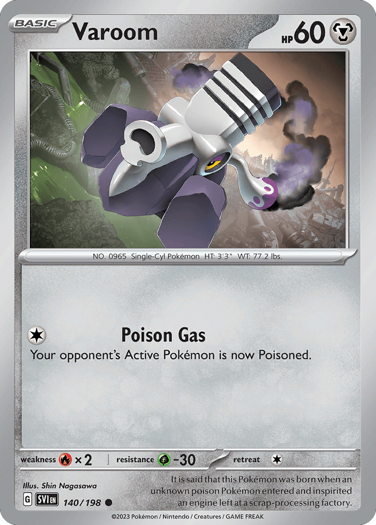 Varoom Scarlet & Violet card