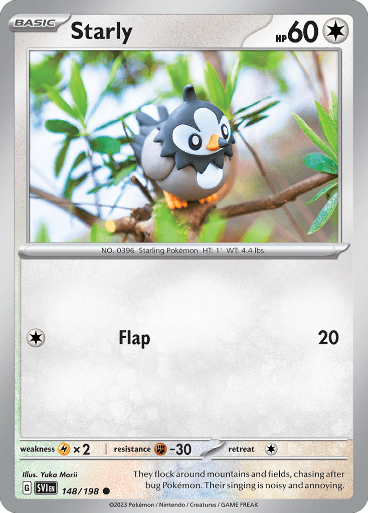 Starly 寶可夢 card