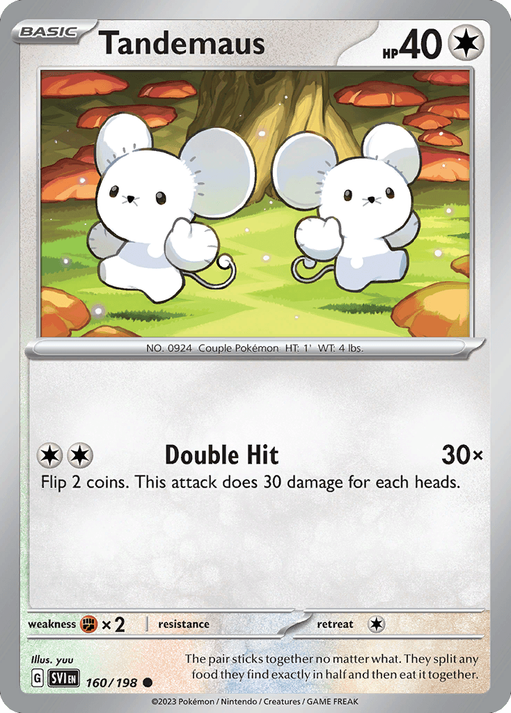 Tandemaus Scarlet & Violet card