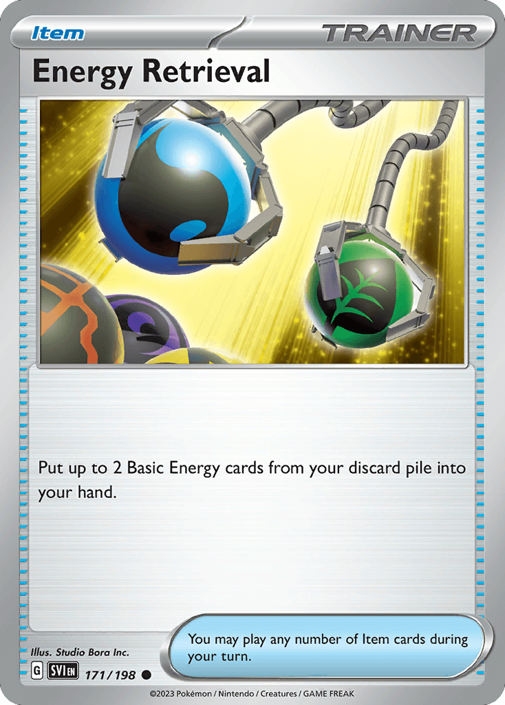 Energy Retrieval Scarlet & Violet card