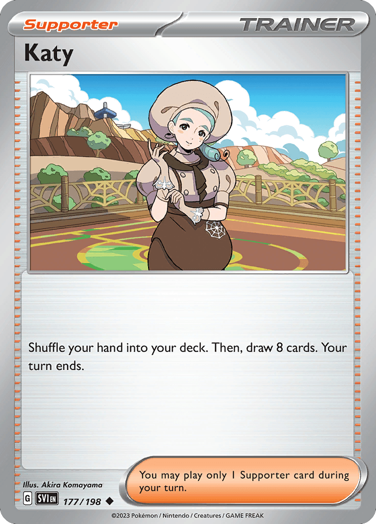 Katy 寶可夢 card