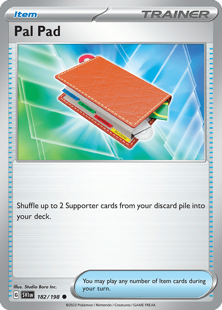 Pal Pad Scarlet & Violet card
