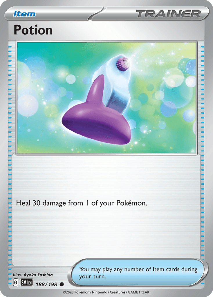 Potion 寶可夢 card