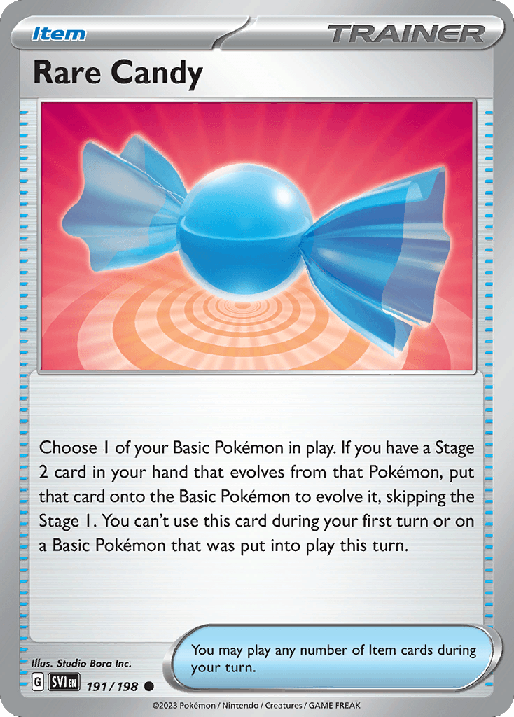 Rare Candy Scarlet & Violet card