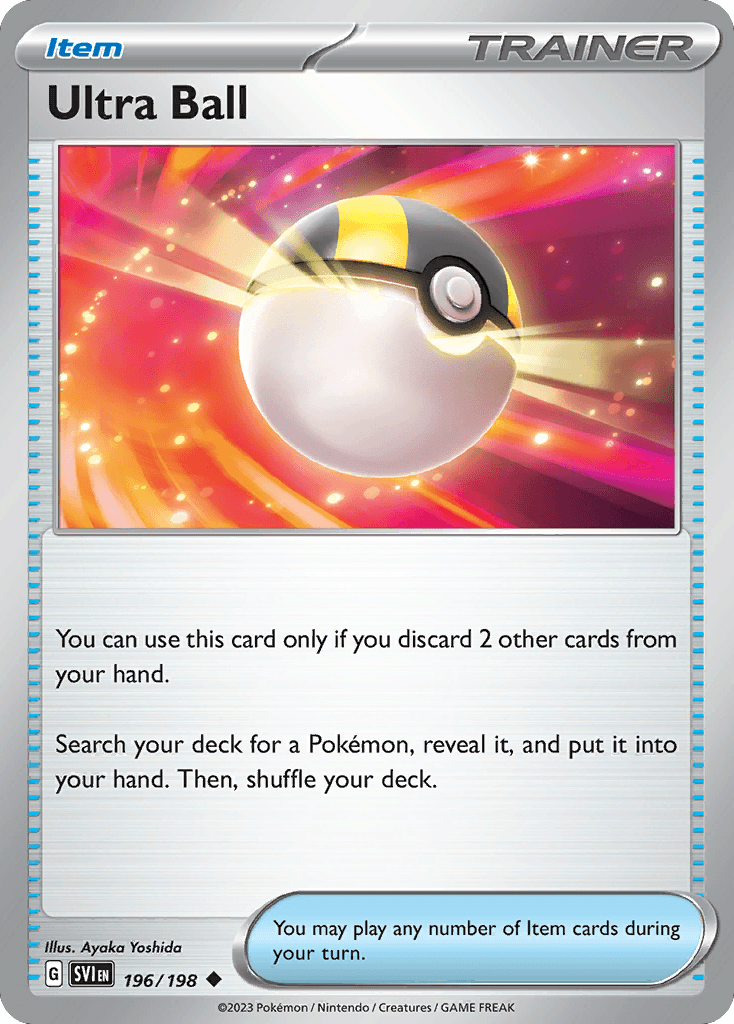 Ultra Ball Scarlet & Violet card