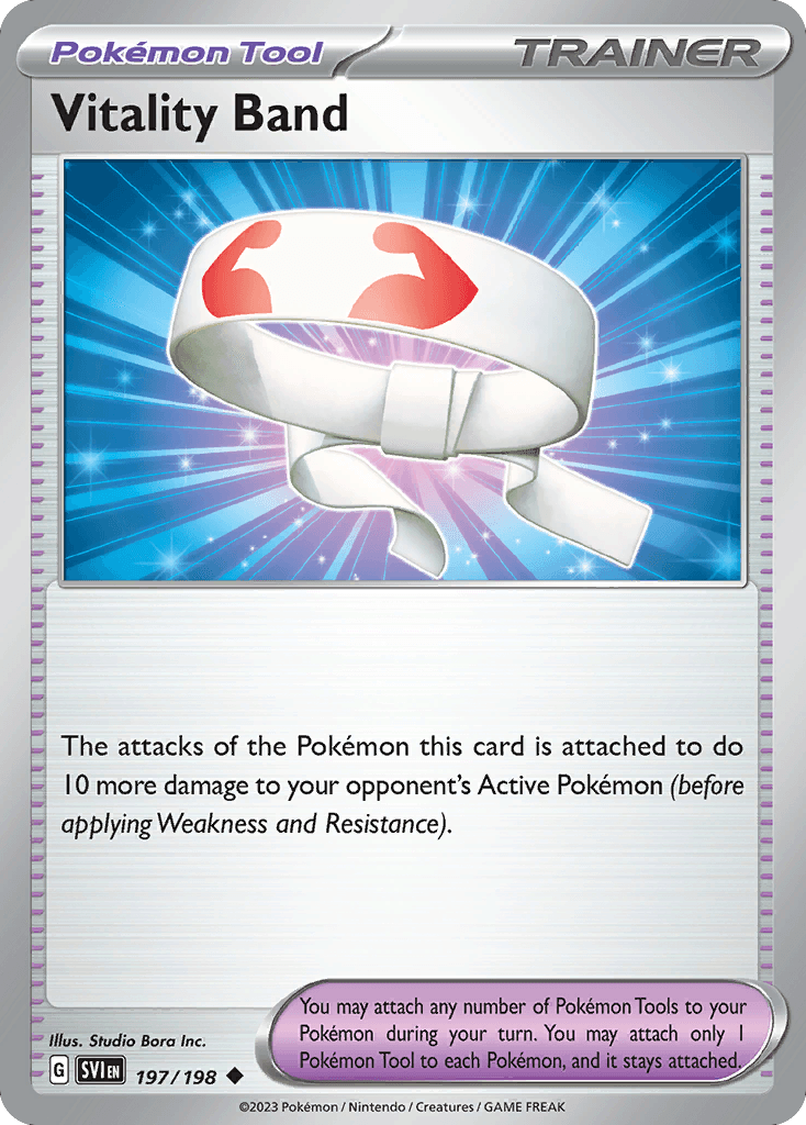 Vitality Band Scarlet & Violet card