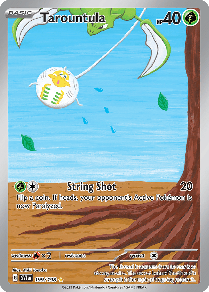 Tarountula Scarlet & Violet card