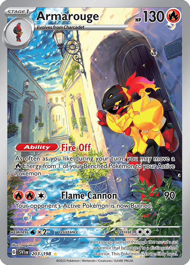 Armarouge Scarlet & Violet card