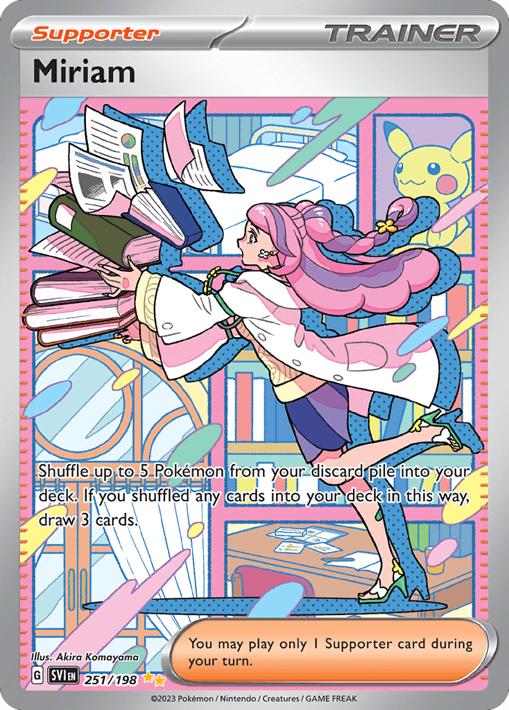 Miriam 寶可夢 card