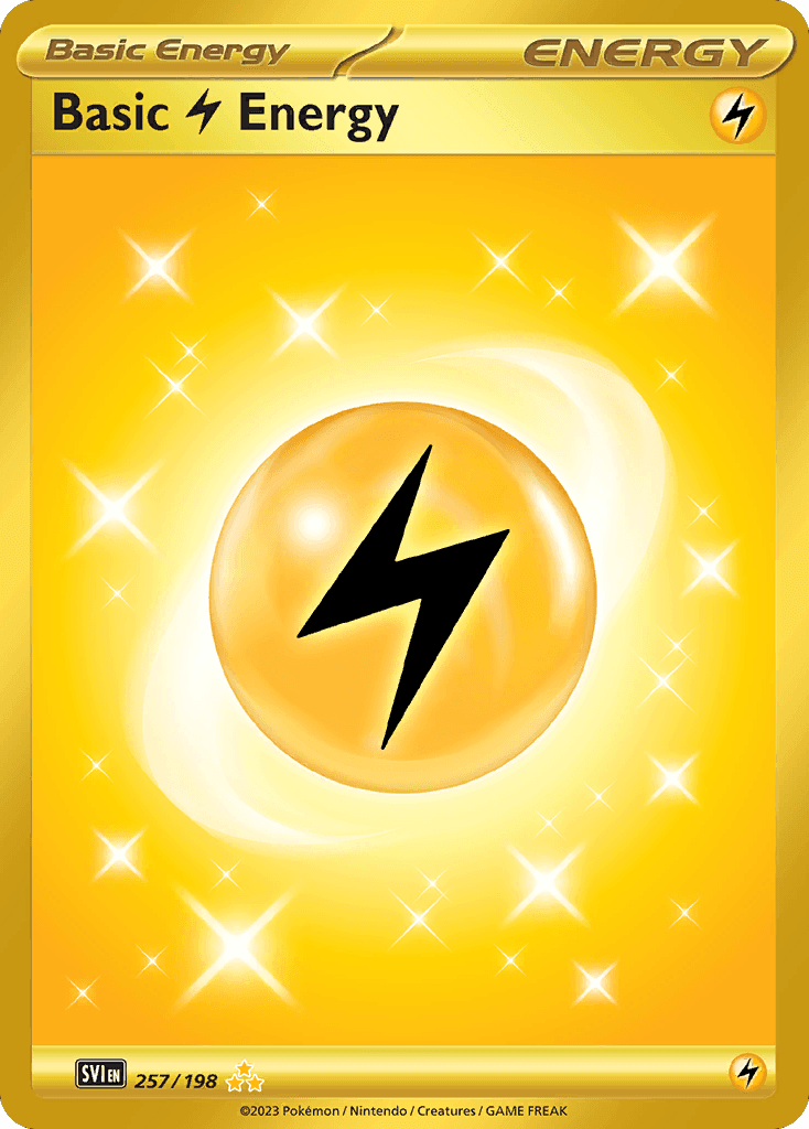 Basic Lightning Energy Scarlet & Violet card