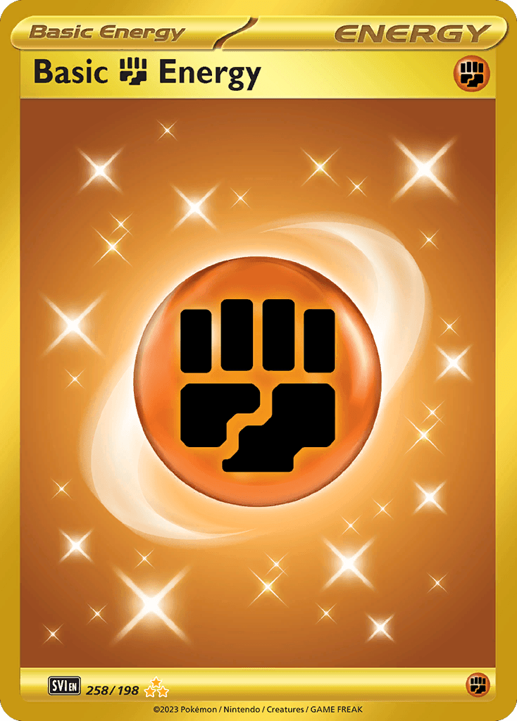Basic Fighting Energy 寶可夢 card