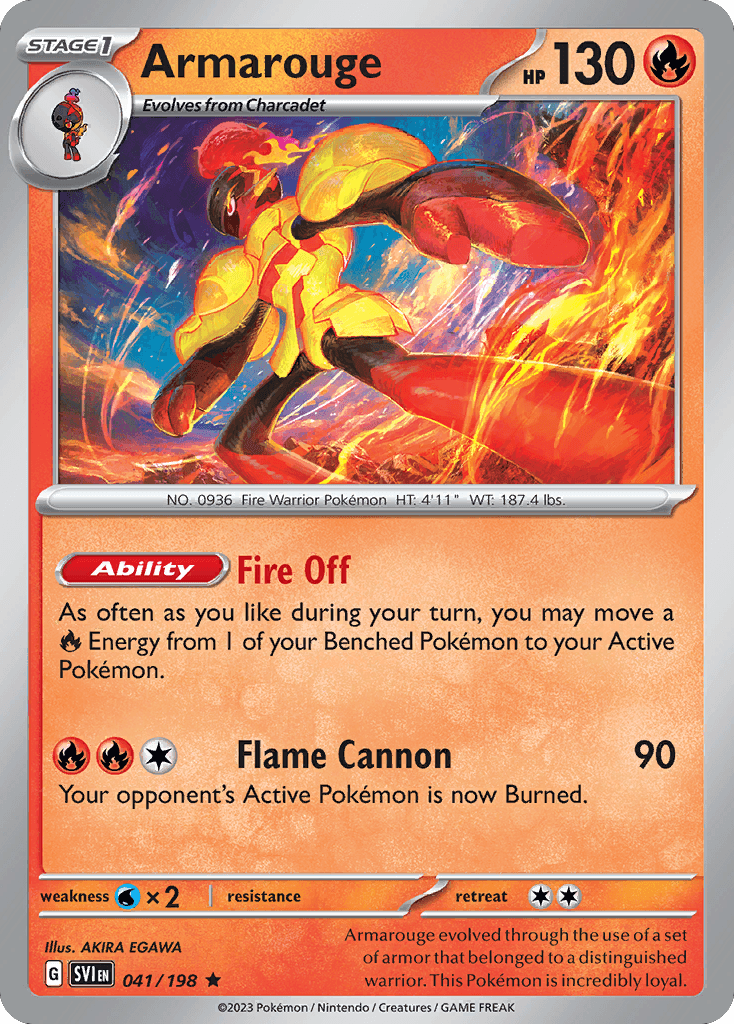 Armarouge Scarlet & Violet card