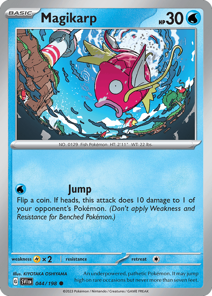 Magikarp Scarlet & Violet card