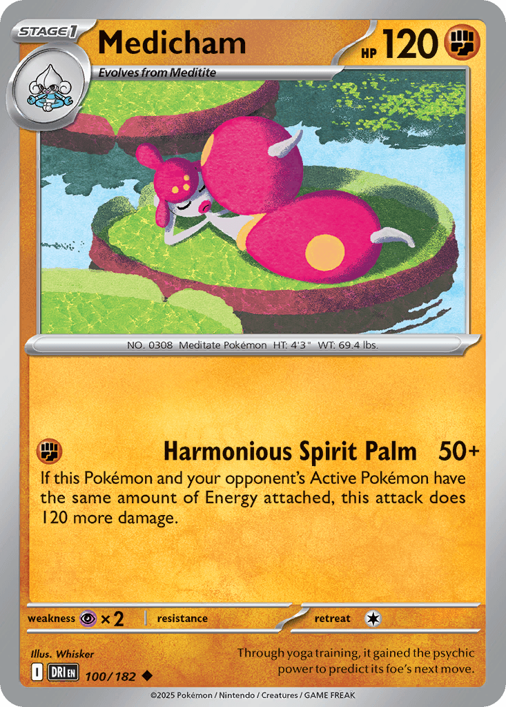 Medicham Destined Rivals card