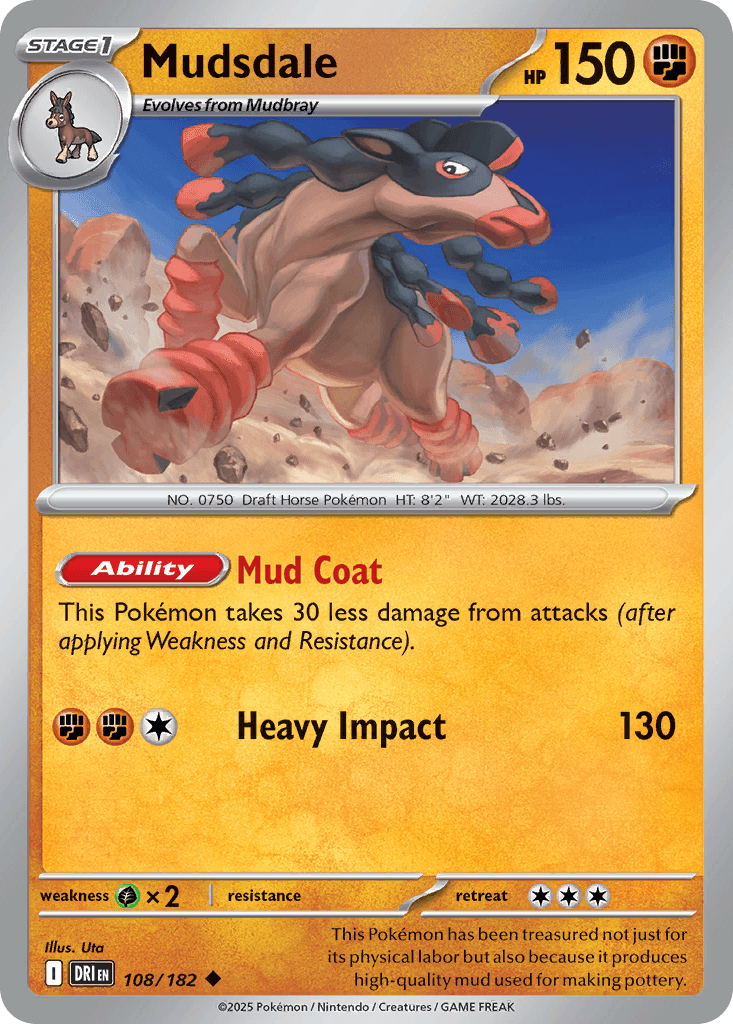 Mudsdale Destined Rivals card