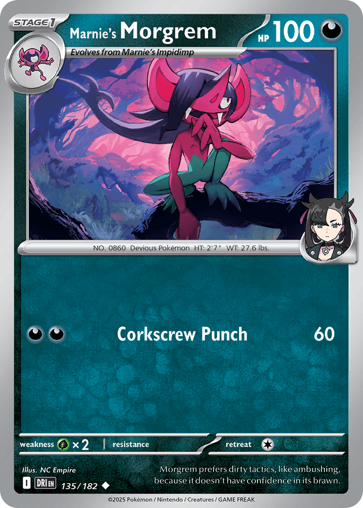 Marnie's Morgrem Destined Rivals card