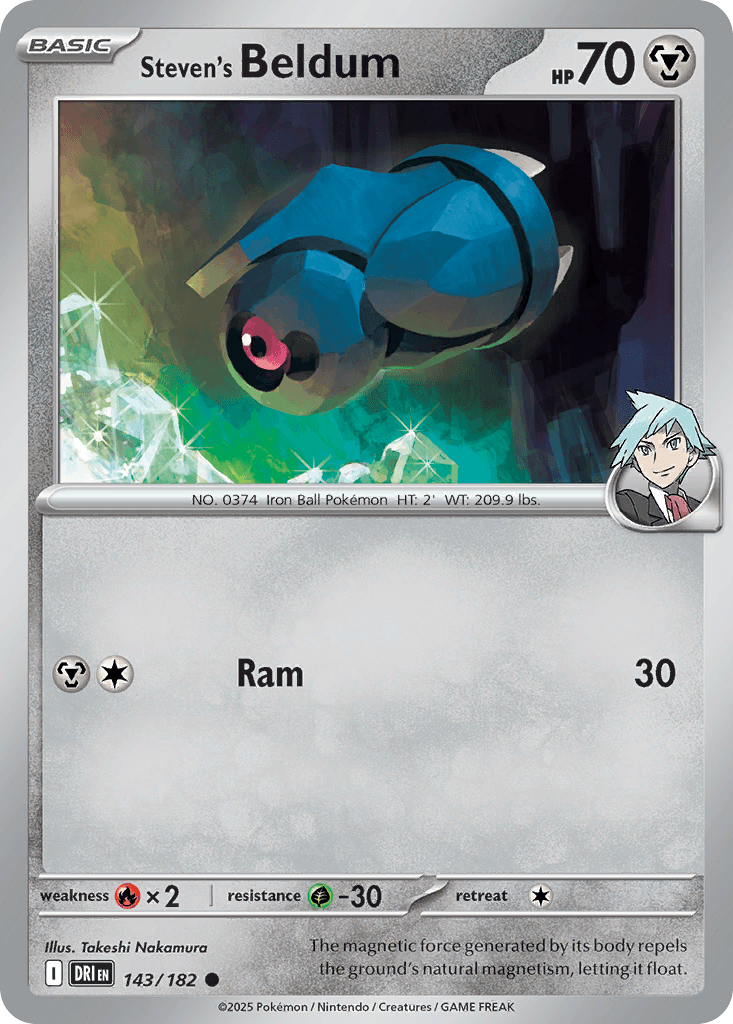 Steven's Beldum Destined Rivals card