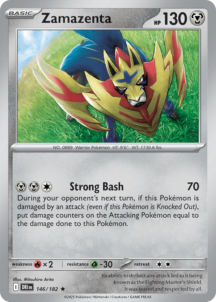 Zamazenta Destined Rivals card