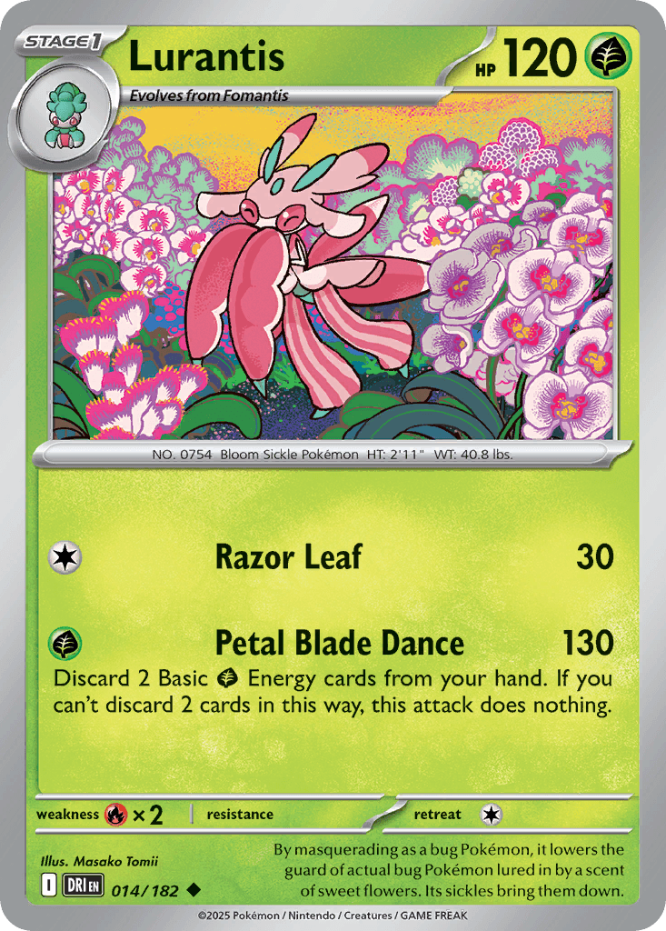 Lurantis Destined Rivals card