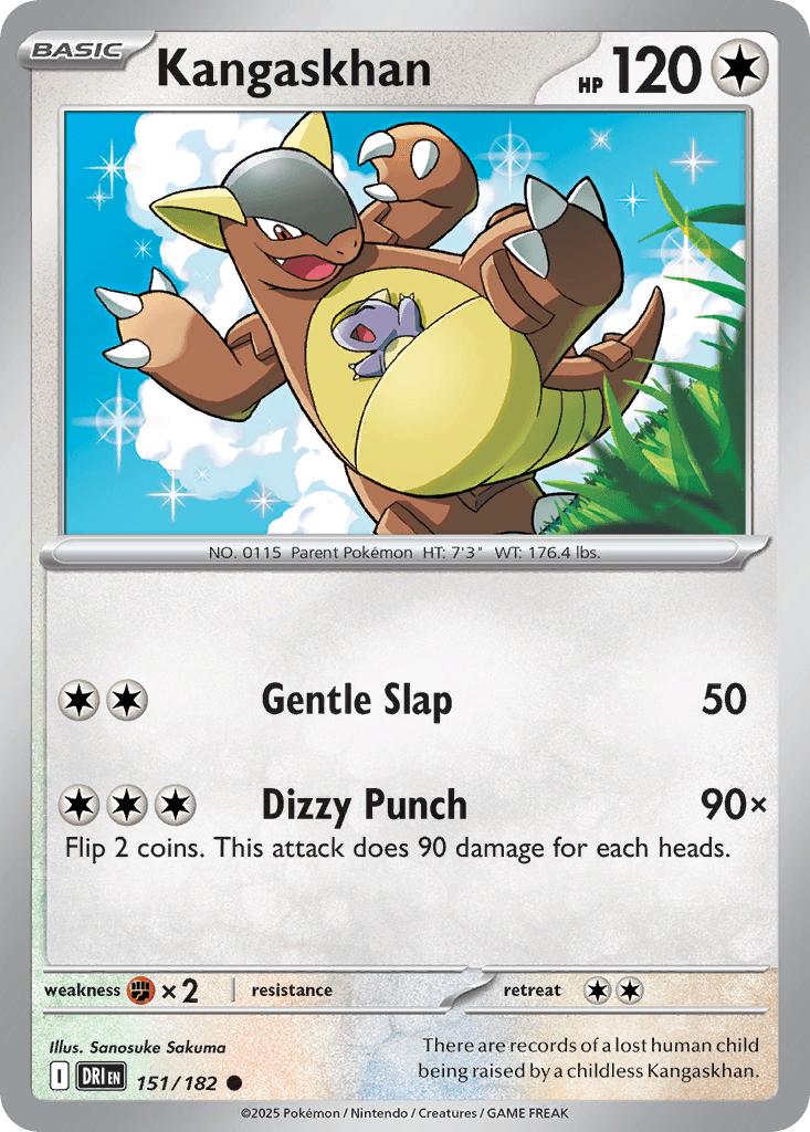 Kangaskhan Destined Rivals card