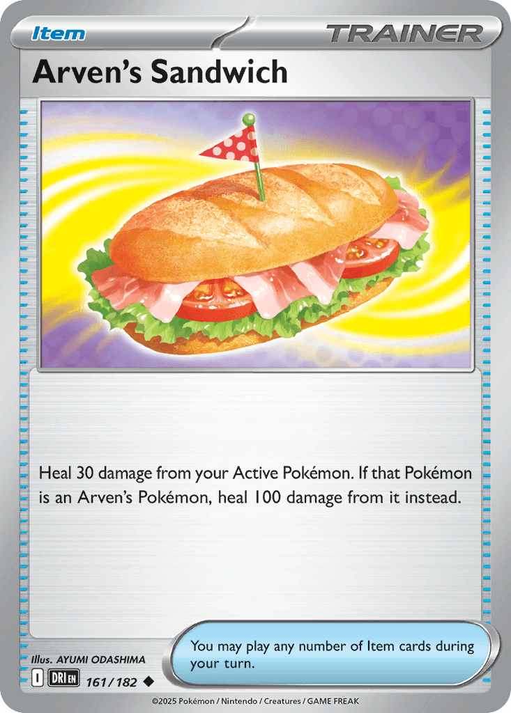 Arven's Sandwich Destined Rivals card