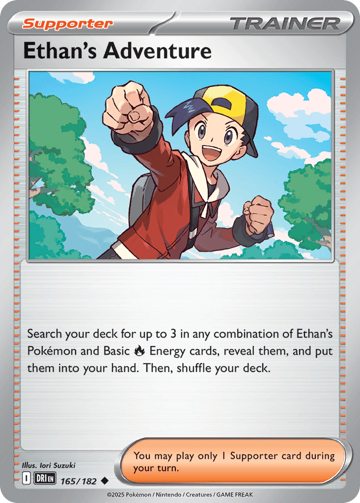 Ethan's Adventure Destined Rivals card