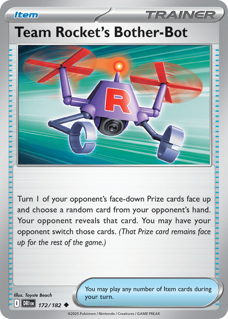 Team Rocket's Bother-Bot Destined Rivals card