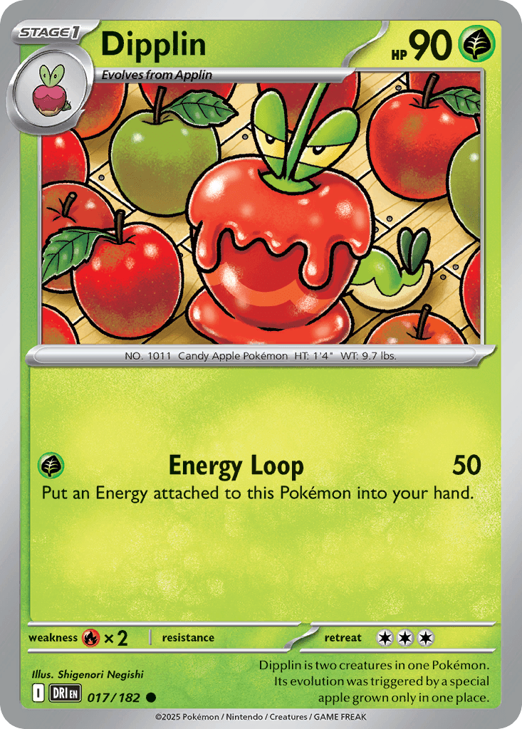Dipplin Destined Rivals card