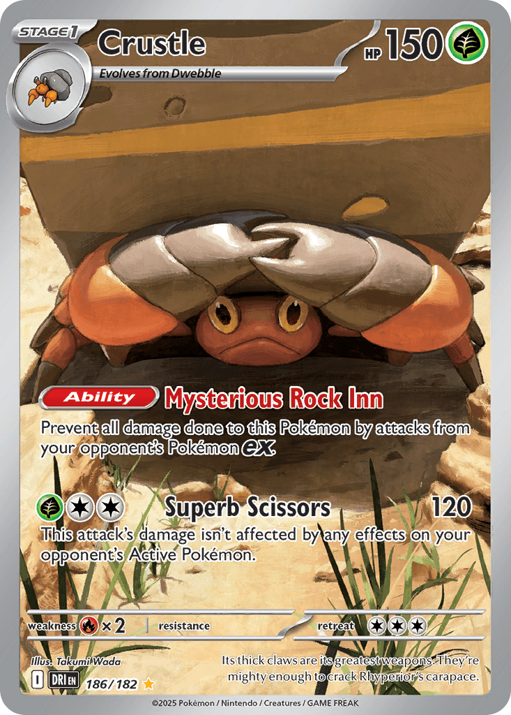 Crustle Destined Rivals card